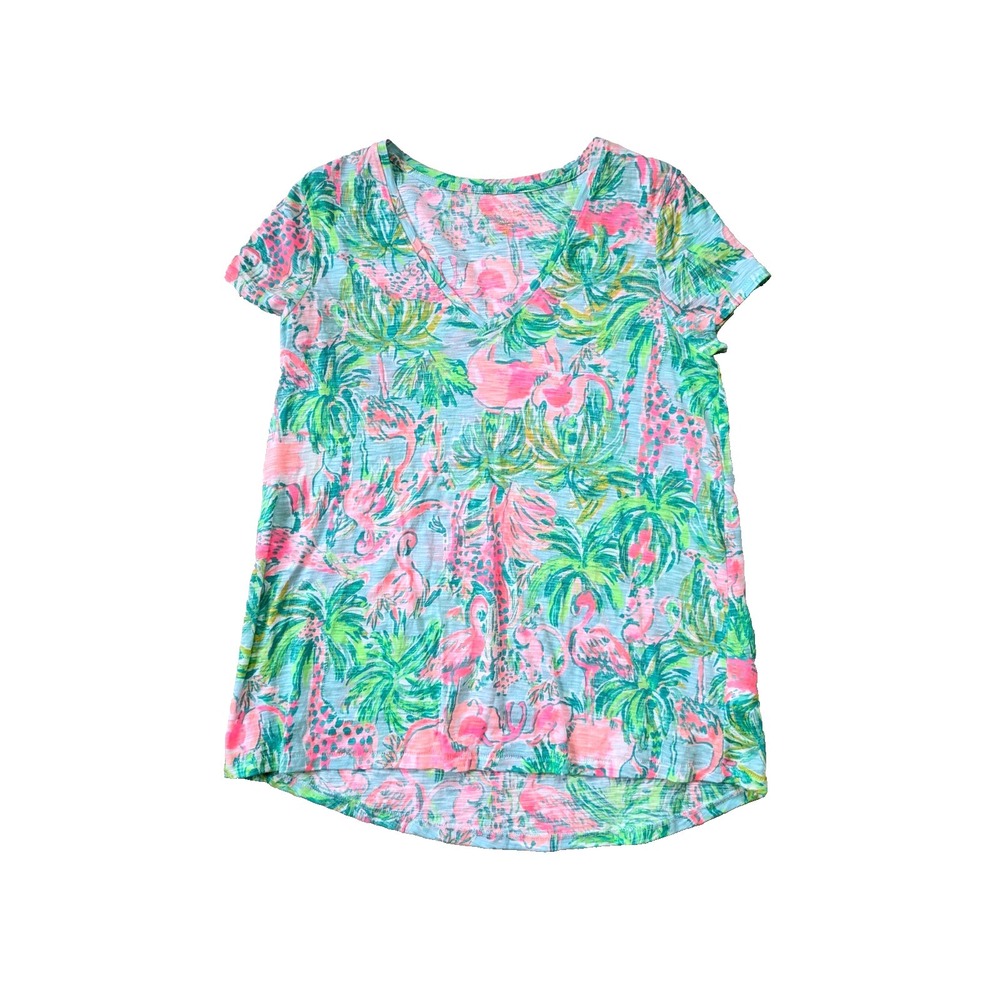 Lilly‎ Pulitzer Etta V Neck Top Lot of 4 Womens Small 20710 Different Patterns - Picture 2 of 14
